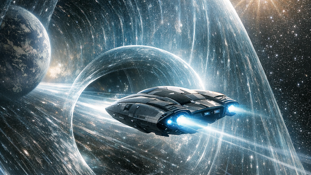 「ワープ航法」はもう夢じゃない？時空を曲げて光速を超える技術に、物理学者たちが本気になっている件
