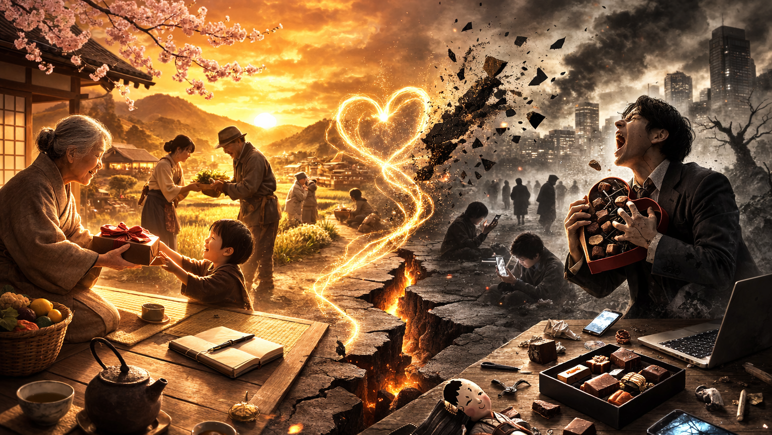 「ギブ・ミー・チョコレート」が壊した日本人の魂——あなたは「恩送り」を知っていますか？