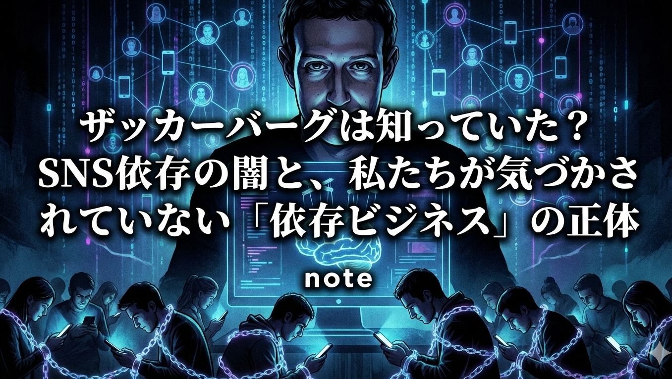ザッカーバーグは知っていた？　SNS依存の闇と、私たちが気づかされていない「依存ビジネス」の正体