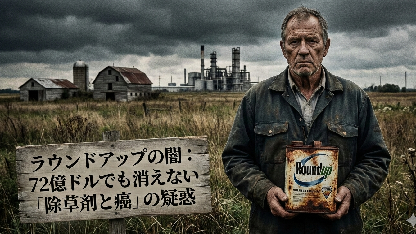 ラウンドアップの闇：72億ドルでも消えない「除草剤と癌」の疑惑