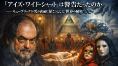 「アイズ・ワイド・シャット」は警告だったのか——キューブリックが死の直前に暴こうとした"世界の秘密"
