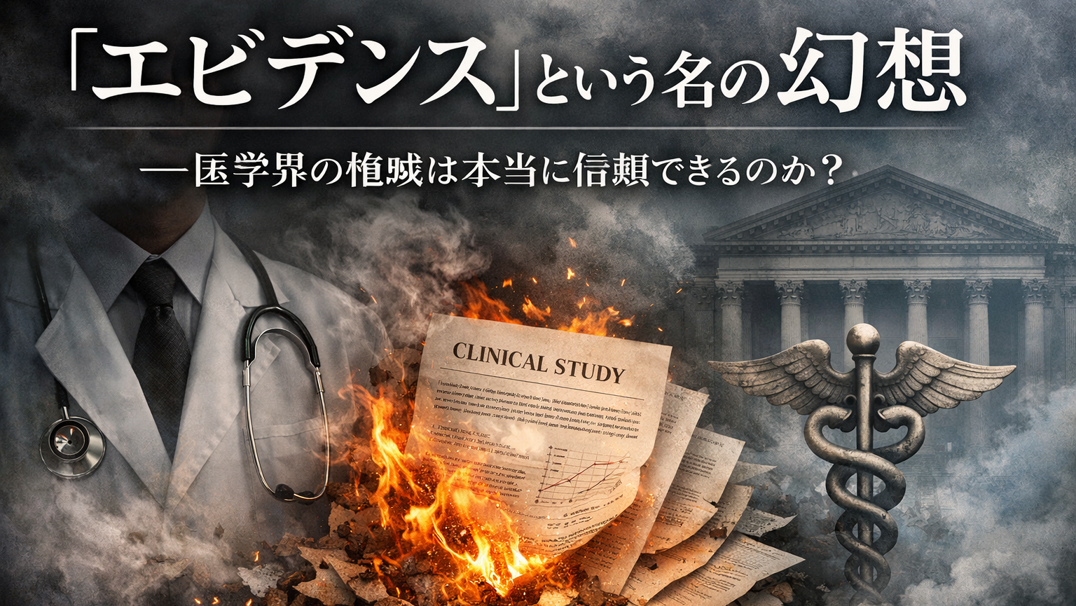 「エビデンス」という名の幻想──医学界の権威は本当に信頼できるのか？