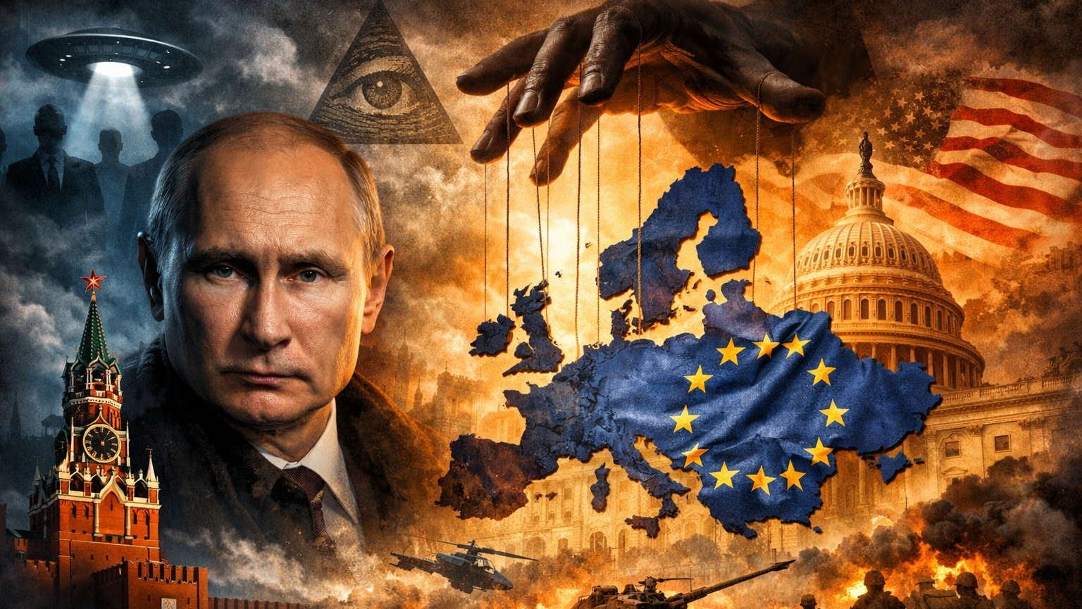 「プーチンの暴露」は陰謀論か？それとも世界の真実か——欧州を操るアメリカの影