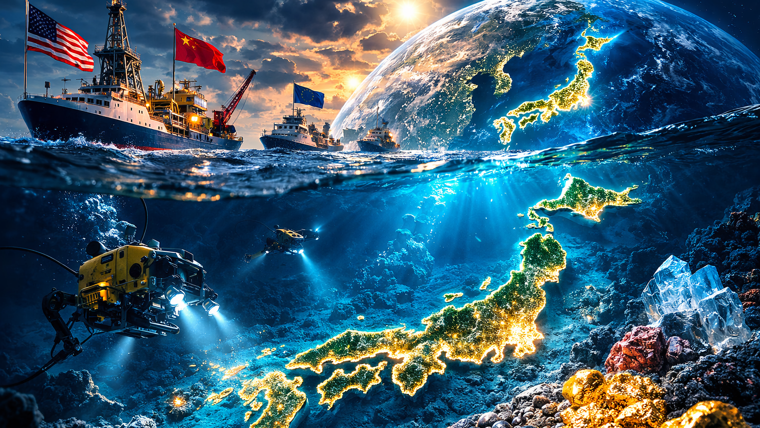 日本の海底に「無尽蔵の宝」が眠っている——それを世界が狙っているという不都合な真実