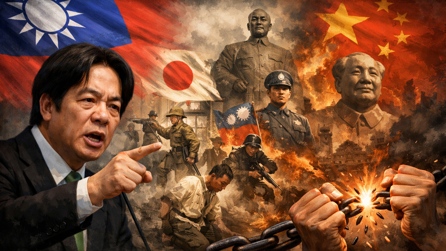 【衝撃発言】台湾・頼清徳総統「国民党統治は日本植民地より酷かった」――中国共産党が恐れる”記憶の解放”