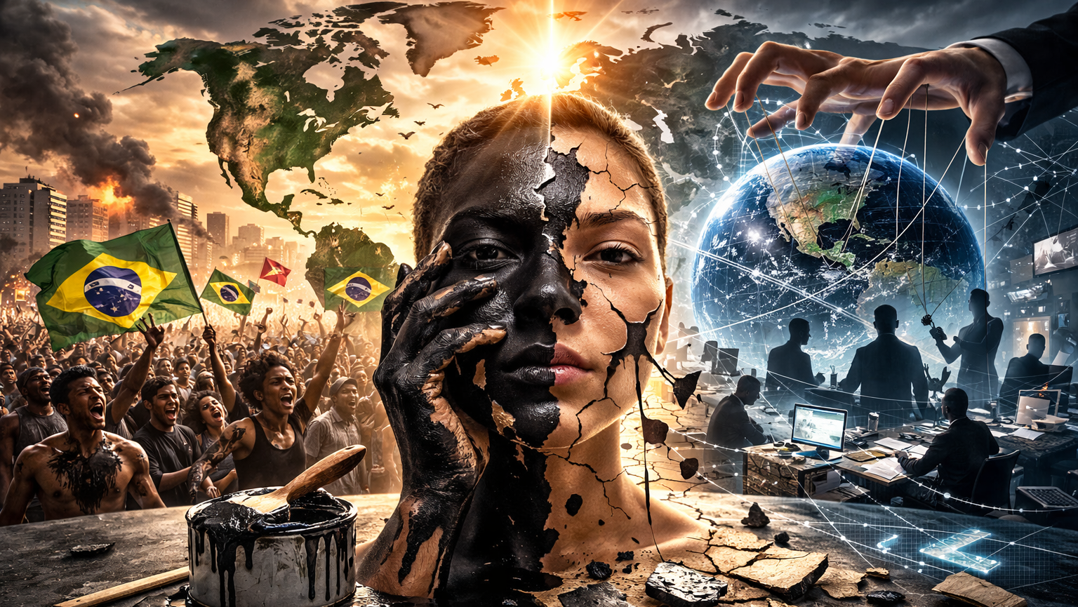 「見た目を変えても本質は変わらない」ブラジル発の衝撃的抗議が暴く、世界規模の”現実書き換え”計画とは？