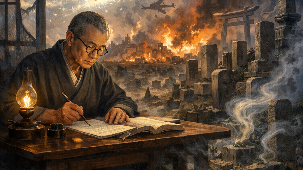 死んだら魂はどこへ行くのか？　空襲の恐怖の中で書かれた柳田国男『先祖の話』が面白い