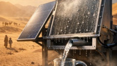 砂漠の空気から「水」が生まれる——ノーベル賞発の革命的技術が、20億人の渇きを救うかもしれない話