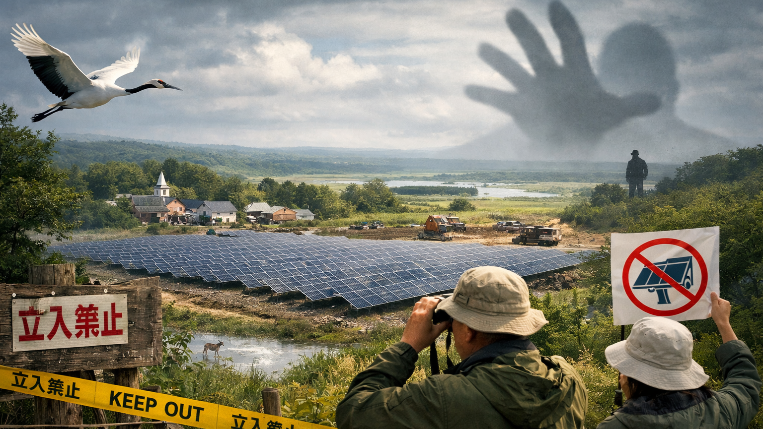 「自然を守るために8300万円」鶴居村のメガソーラー阻止劇——その裏に潜む”見えない力”とは？