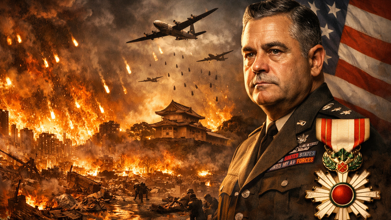 10万人が一夜で消えた——東京大空襲の「黒幕」はなぜ日本の勲章をもらったのか？