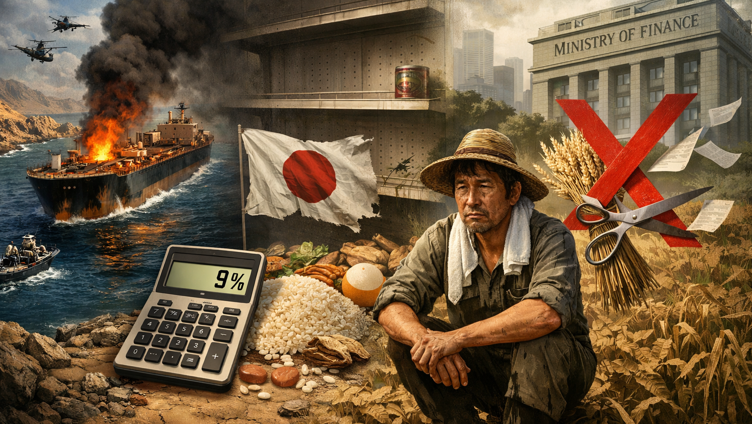 日本、静かに「兵糧攻め」されてる——食料自給率の”本当の数字”が9%だったら、あなたはどうしますか？