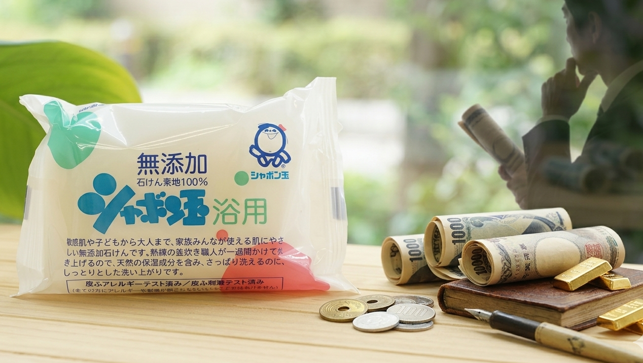売上130億円超えの「シャボン玉石けん」が今、静かに狙われているかもしれない理由