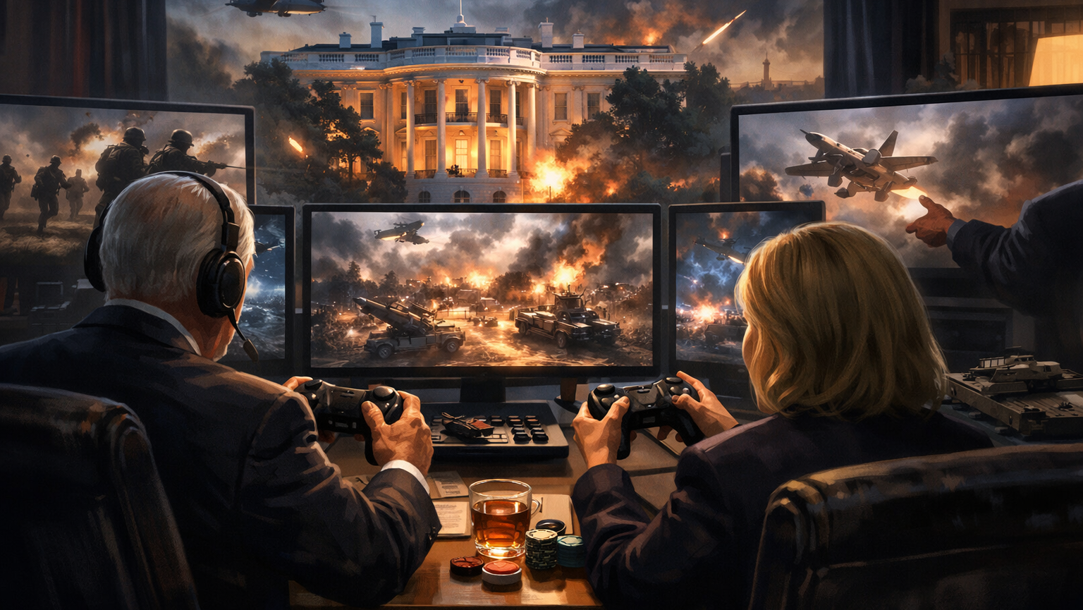 「戦争はゲーム」——ホワイトハウスが投稿した動画が暴いた、支配層の”本音”
