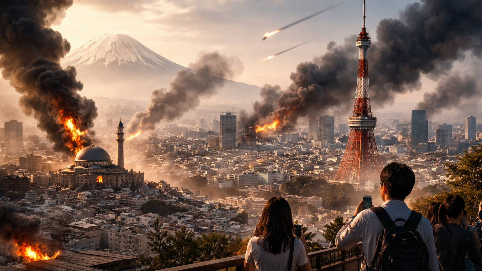 「日本政府が全世界に緊急警告」──中東が燃えている。その煙は、あなたの隣にも届くかもしれない