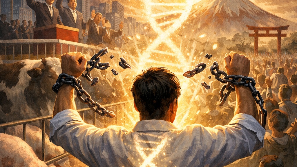 日本人よ、家畜の鎖を断ち切れ――選挙の甘い餌に騙され続ける「愚民」から、神の遺伝子を呼び覚ます時が来た