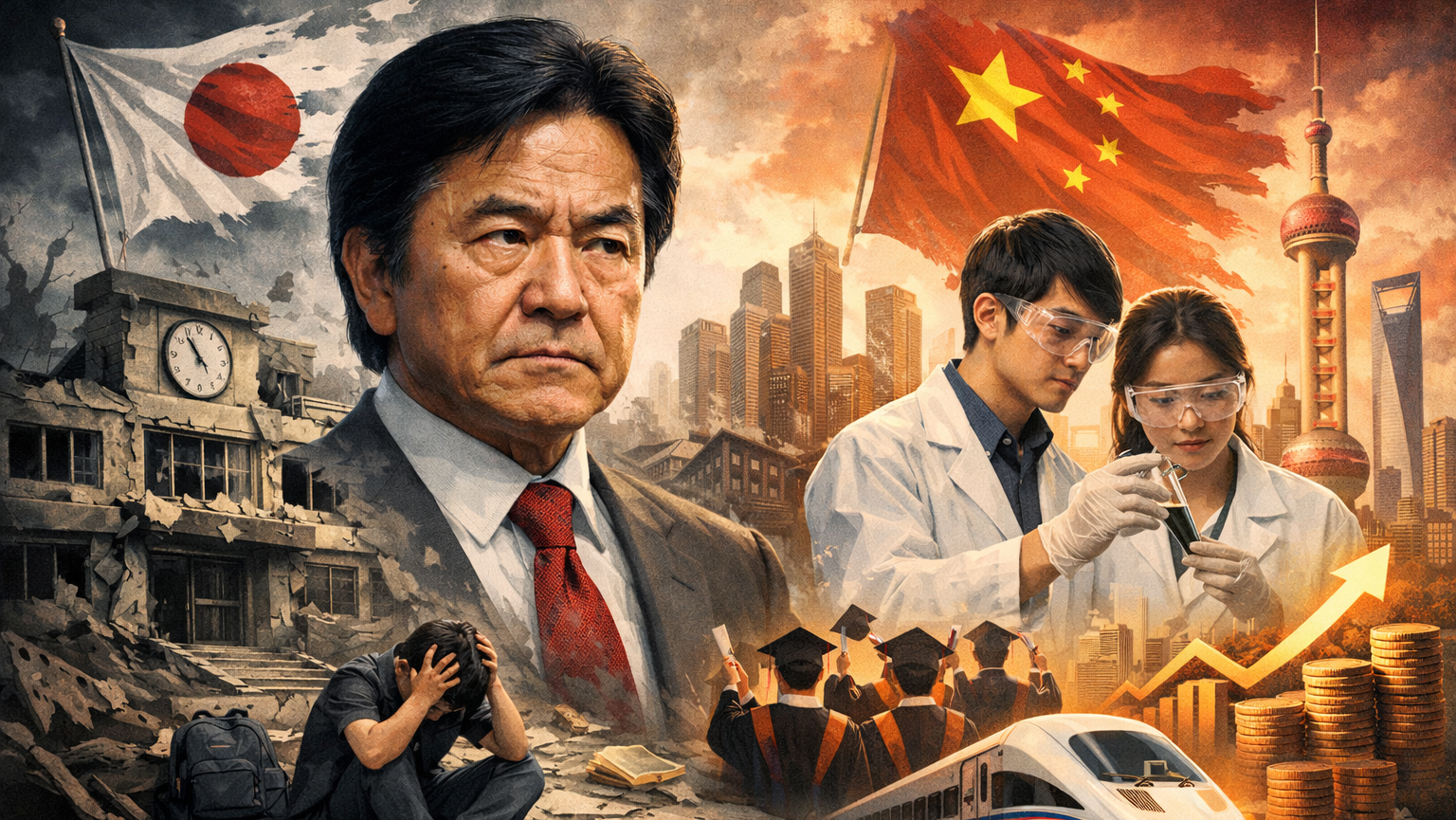 「日本を壊した男」竹中平蔵——榛葉賀津也が暴いた”教育破壊”の真実と、中国に学ぶ人材投資の話