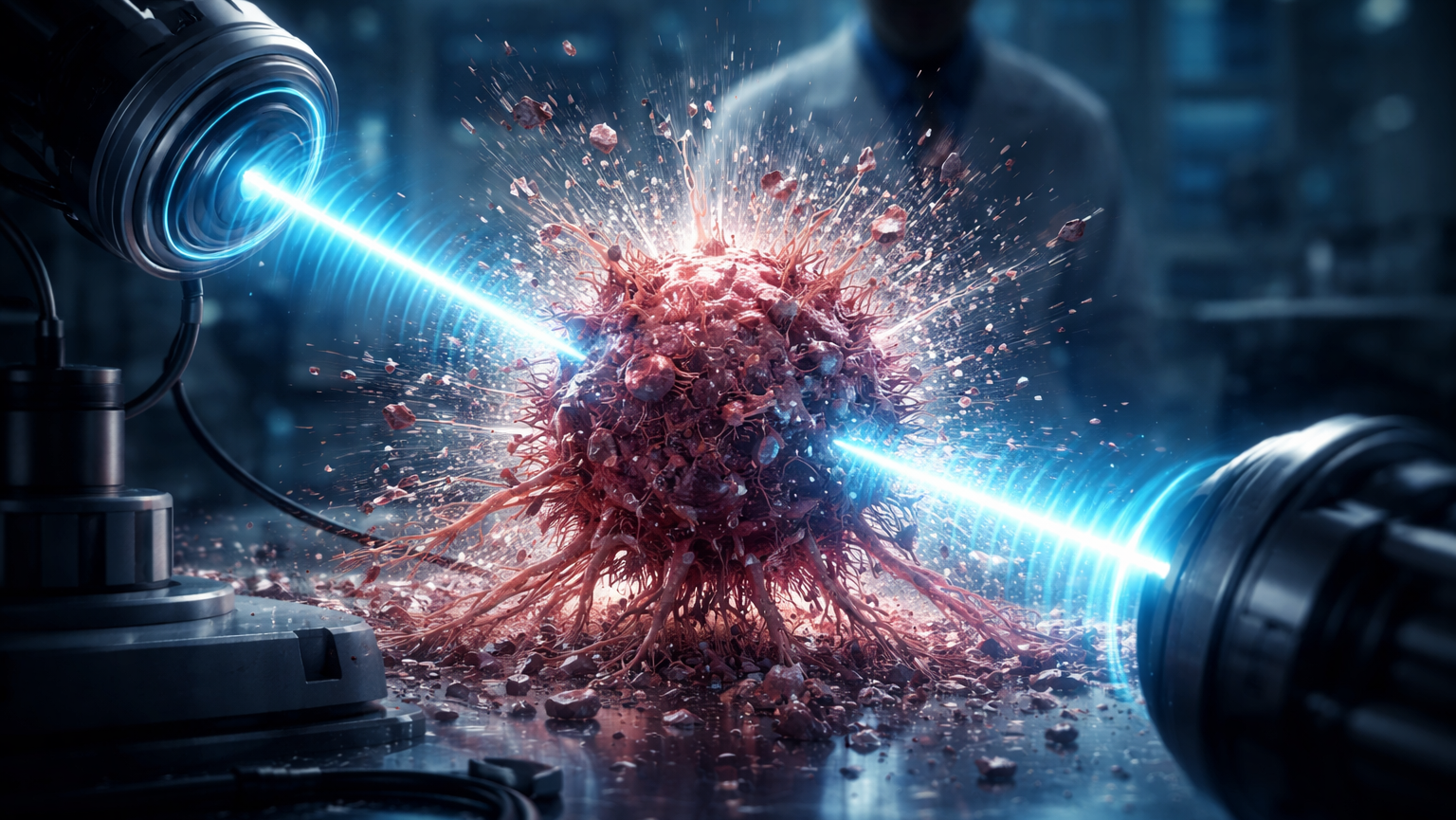 「癌細胞を音で粉砕する実験映像が存在する──そして研究者は消えた」