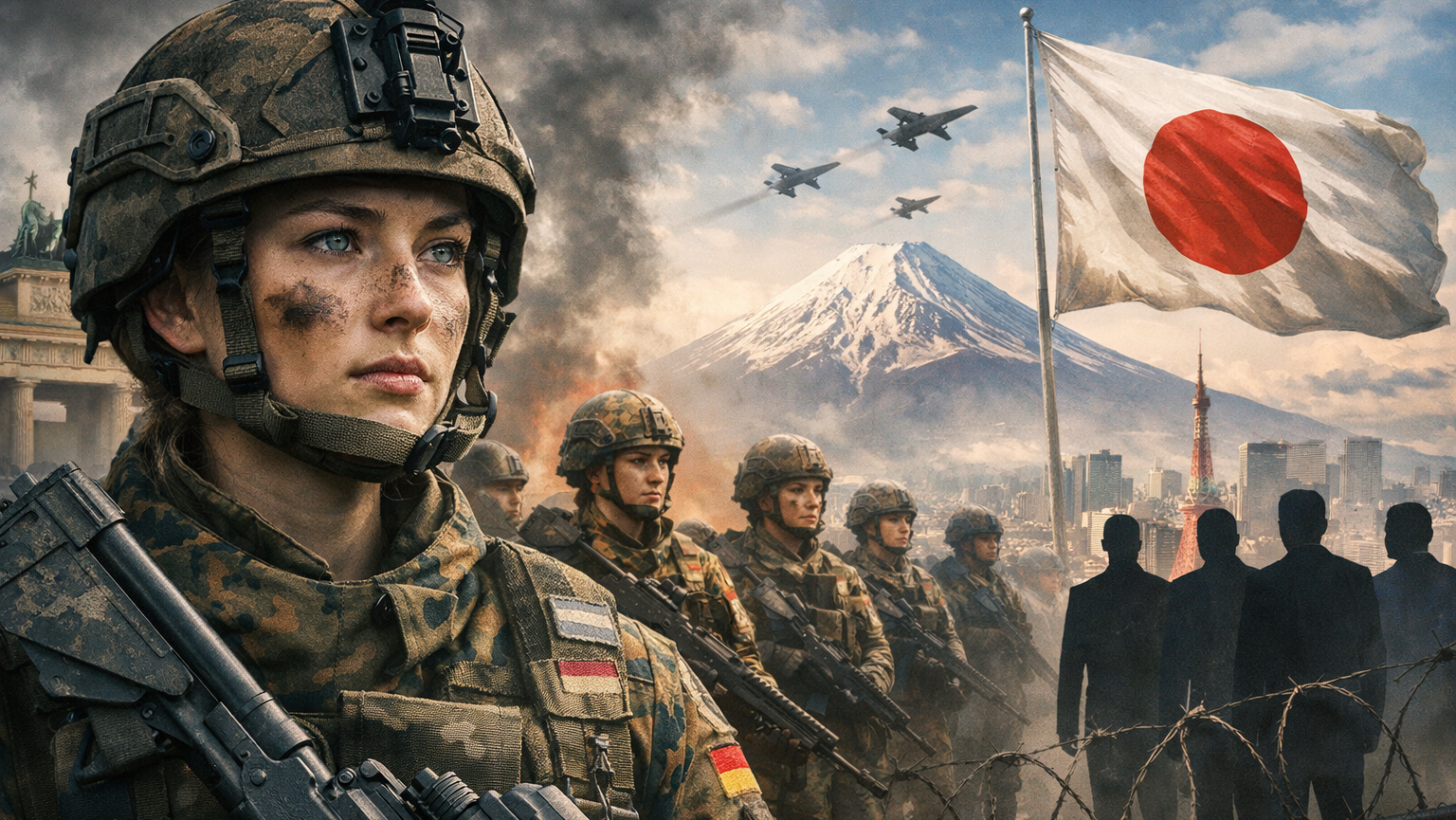 「女性も徴兵へ」ドイツの衝撃的決断が示す、日本に忍び寄るグローバリストの次の一手