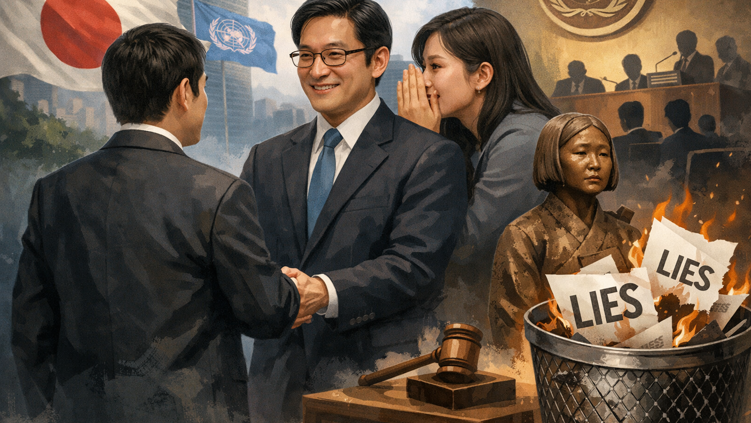 またもや韓国の嘘「今後国際機関などで慰安婦問題に関して日本を非難しない」