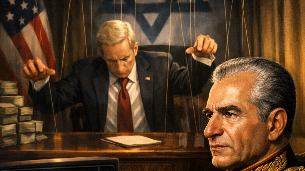 「大統領の糸を引いている」——イランの国王がテレビで暴露した、ユダヤ・ロビーの正体