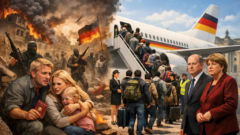 【衝撃の二重基準】ドイツ政府、戦火の中東に自国民3万人を放置しながら移民には専用チャーター便？政府への不信感が爆発中です