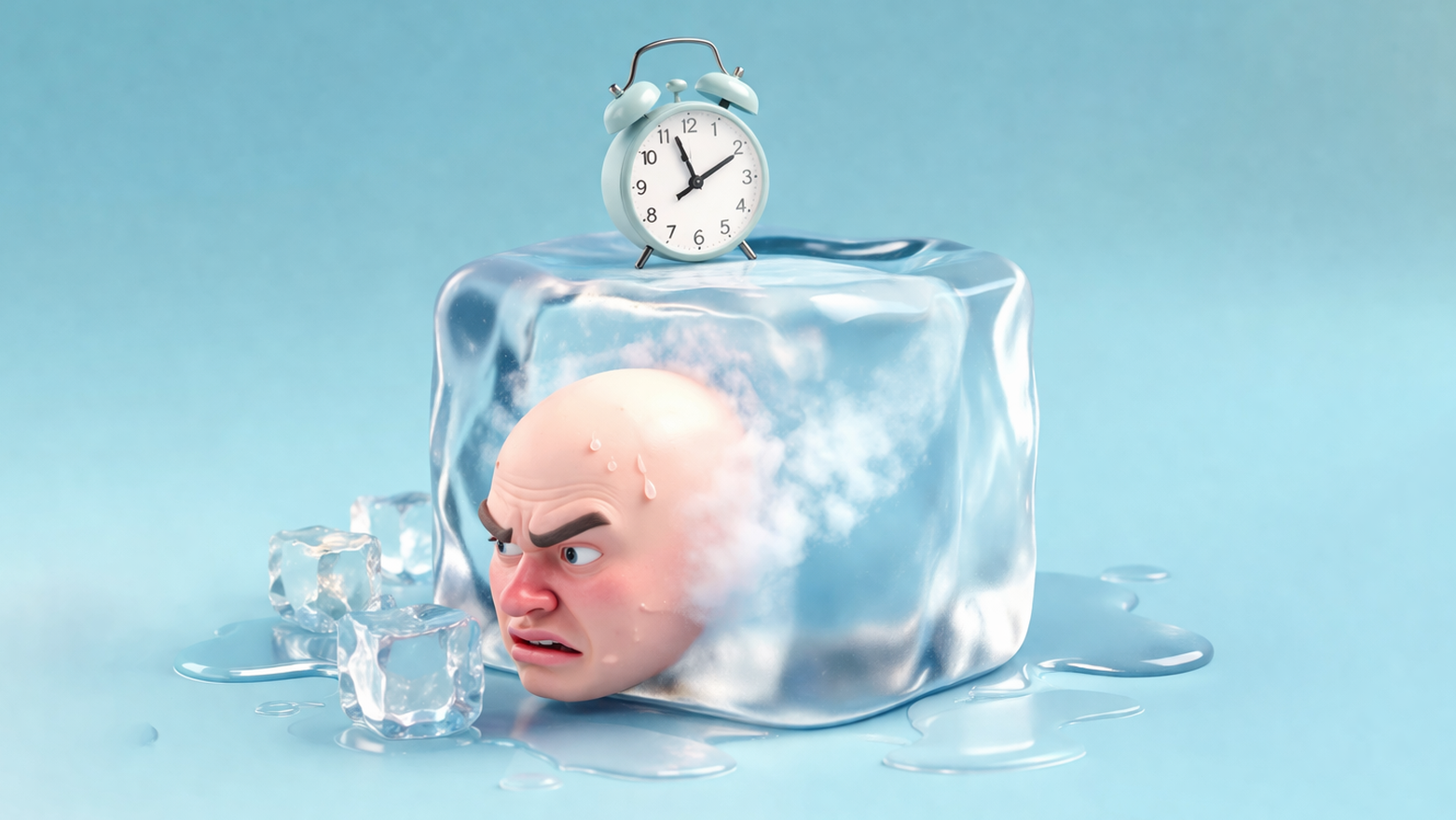 怒りも不安も、30秒で消える。氷水が「感情の暴走」を止める、その科学的な理由。