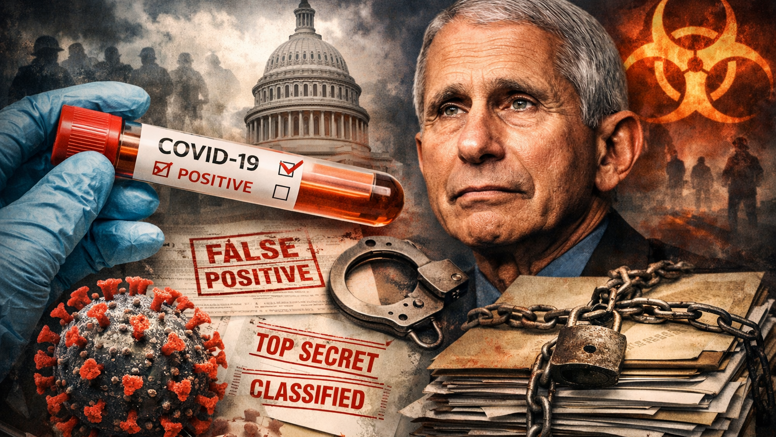 「PCR検査の86%が”偽陽性”だった？ファウチ恩赦無効化と封印された真実」