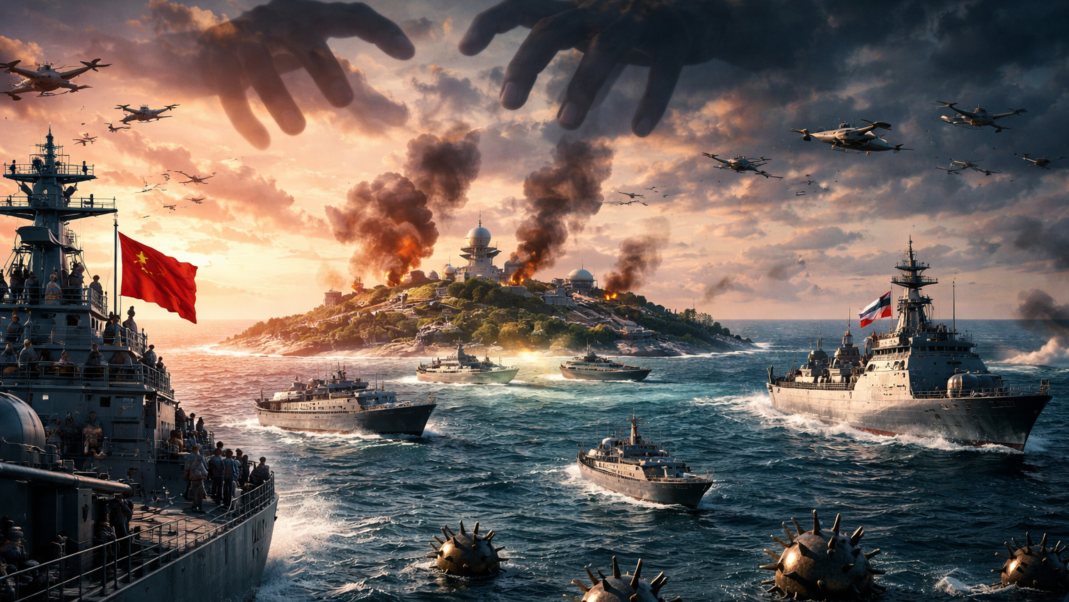 南シナ海が「火薬庫」になる日——スカボロー礁で中国がフィリピンを包囲、その裏で動く”見えない手”とは？