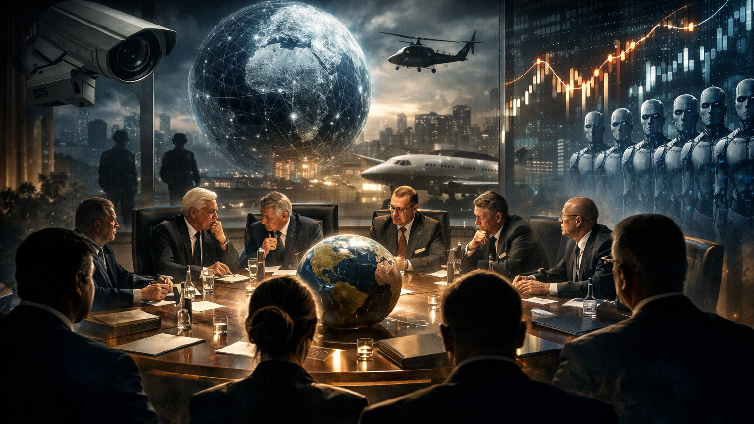 【衝撃】世界の「本当の支配者」が密室に集まった——あなたの知らない場所で、あなたの未来が決められている