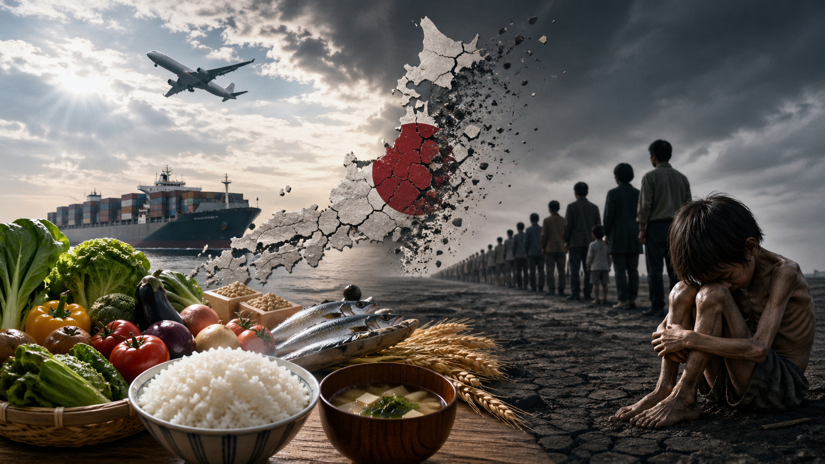 「日本人は真っ先に餓死する」——食料自給率38%という国家的タブーの正体