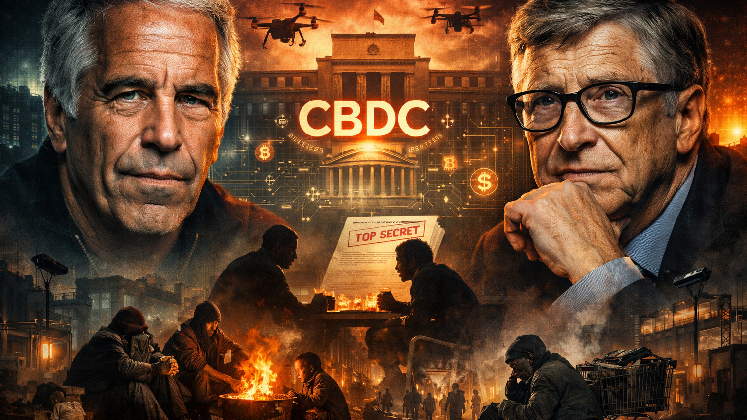 「貧困層を消せ」――エプスタインとゲイツの公的記録された密談が、今CBDCで現実化? 「貧困層を消せ」――エプスタインとゲイツの公的記録された密談が、今CBDCで現実化?