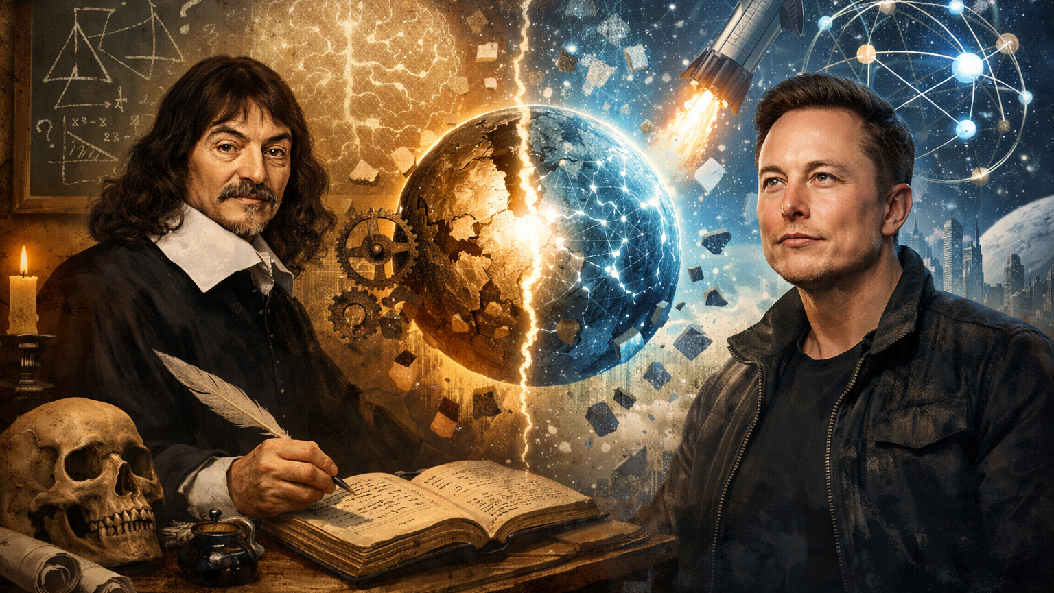 「全てを疑え」――400年前の哲学者が、イーロン・マスクより先に最強の思考法を発明していた