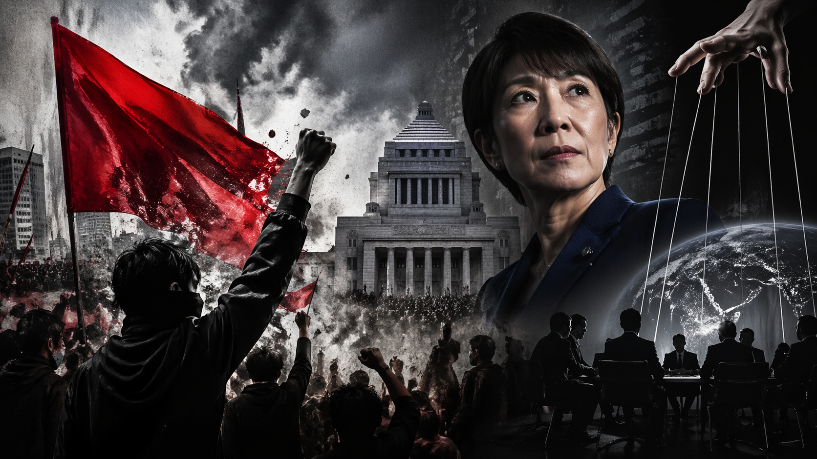 「暴力なき革命はありえない」——全学連が語る高市政権打倒と反戦の論理、その先にある"陰謀"とは？