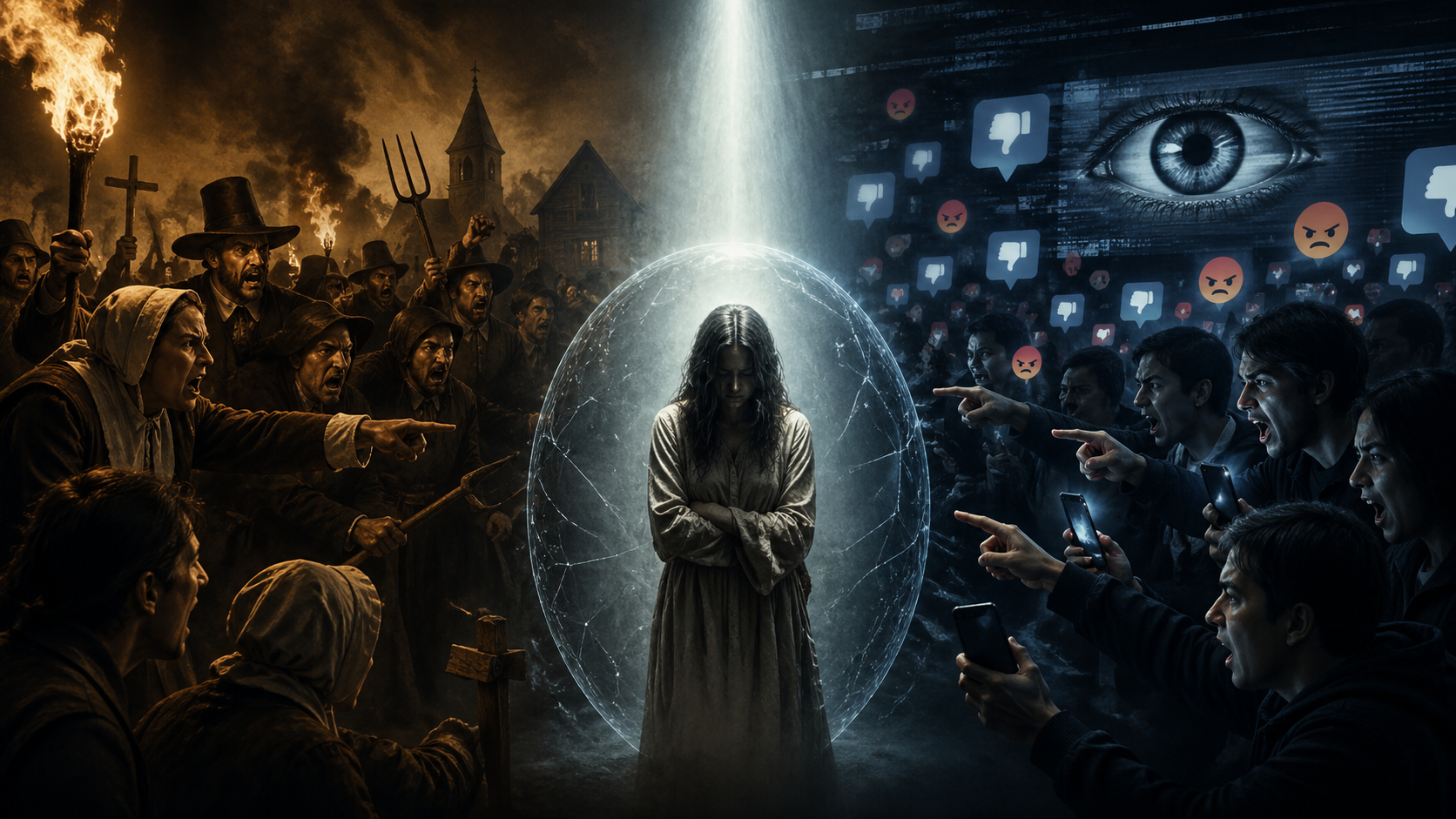 「陰謀論者」というレッテルは、現代版の魔女裁判