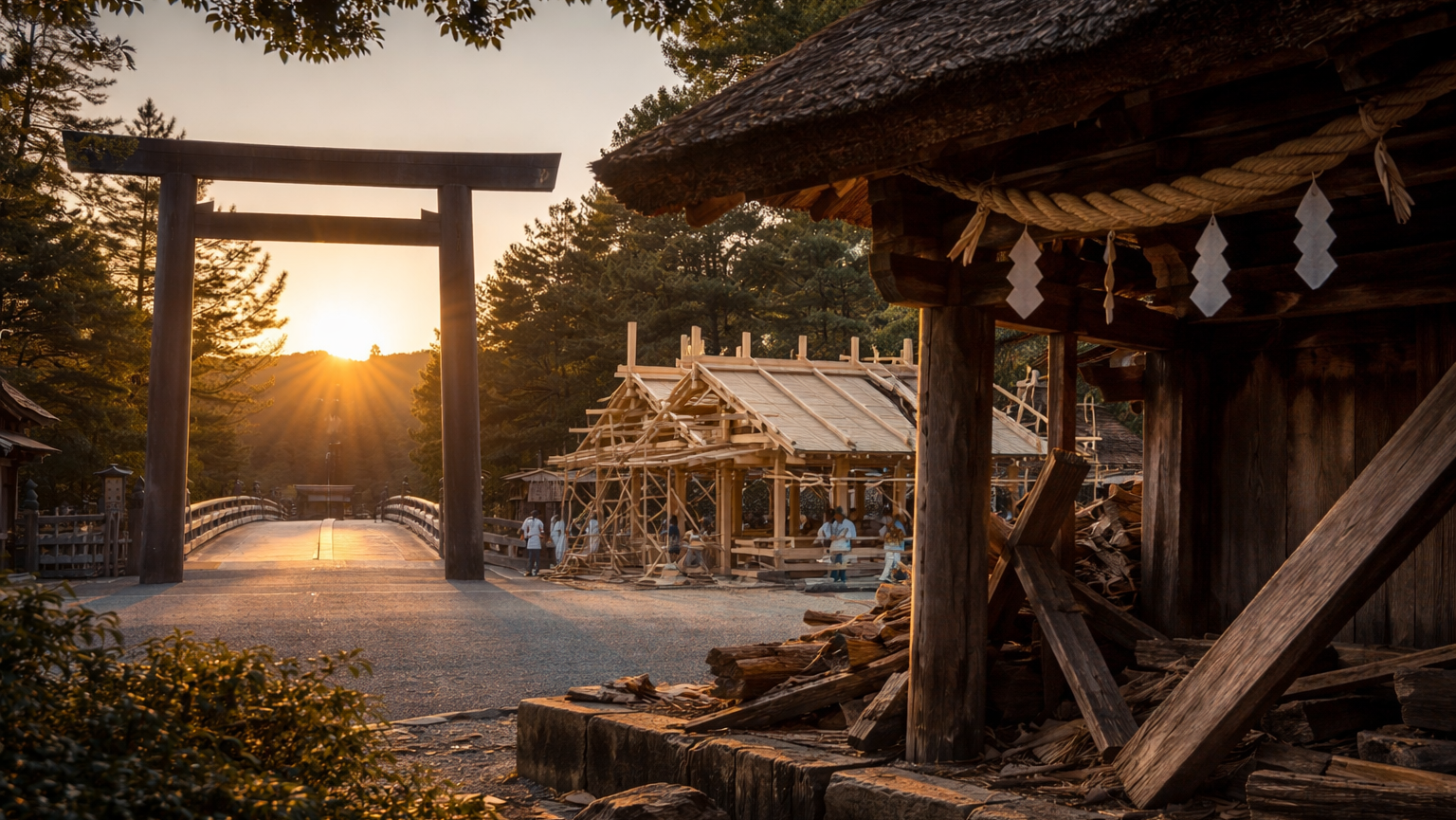 壊すことが、守ること。伊勢神宮「常若」の逆説が教えてくれる、永遠の育て方