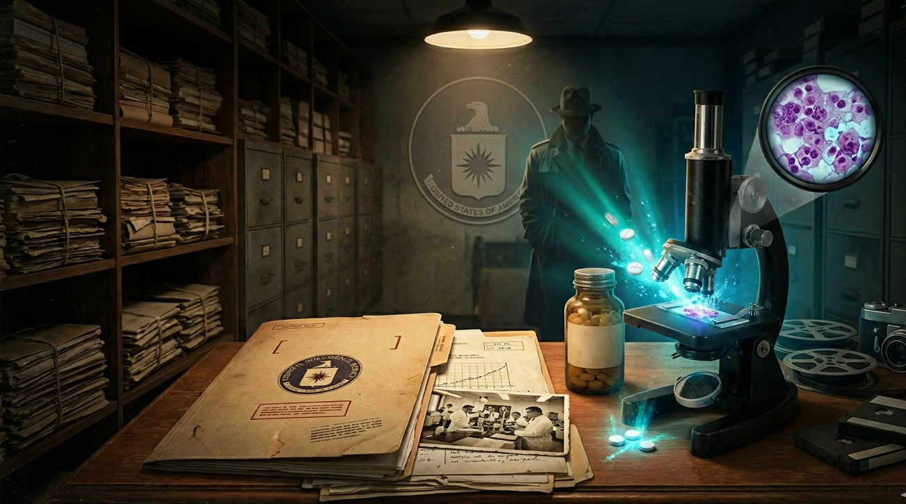 「癌に効く薬を、CIAは知っていた」――60年間封印された文書が暴く、医療界最大のタブー