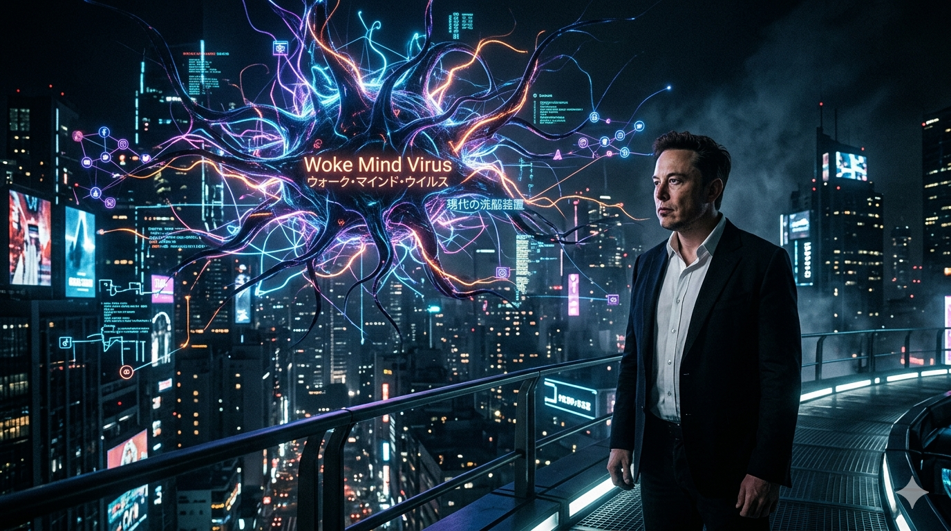 イーロン・マスクが「息子を殺した」と語る思想の正体——Woke Mind Virusという名の現代の洗脳装置