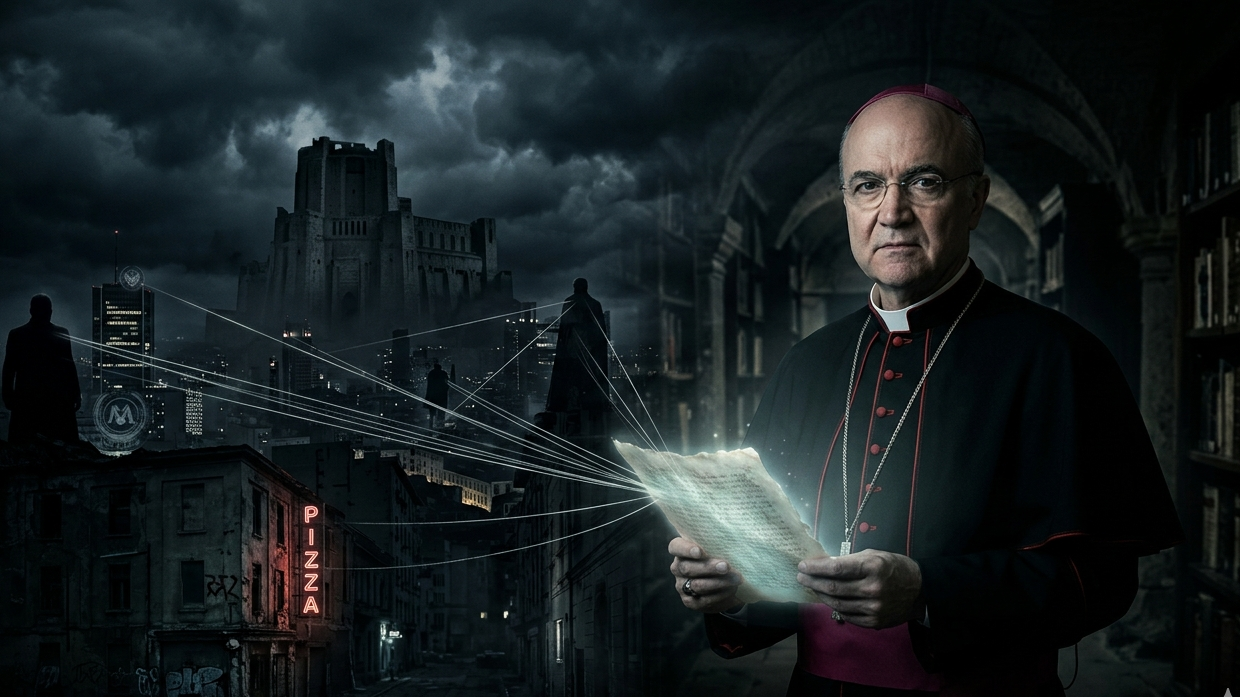 世界を揺るがす“沈黙の理由”が今、明らかになる――ヴィガノ大司教が語った“禁断の真実”