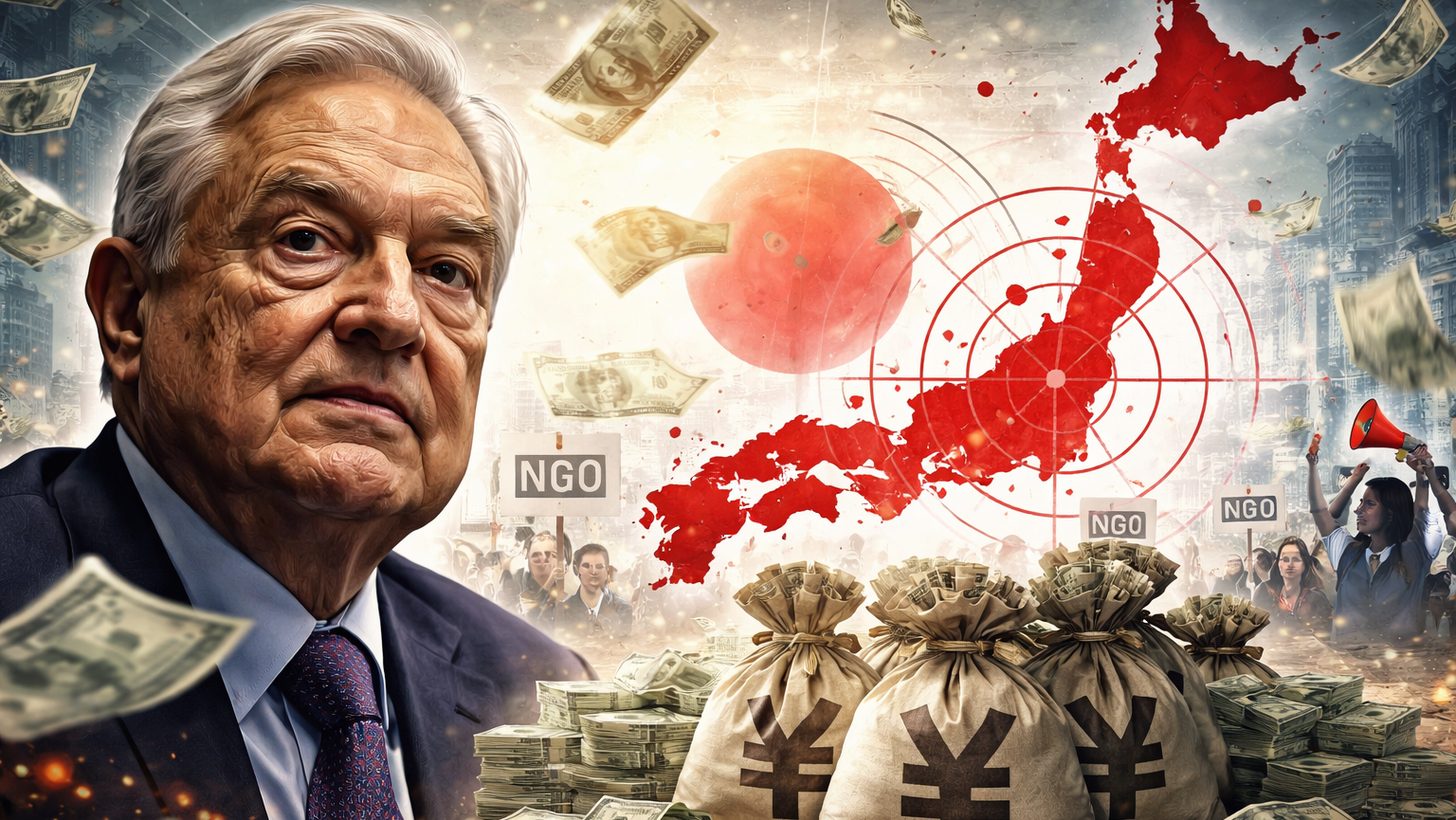 日本も標的だった？ソロス財団が日本のNGO・NPOに"数億円"を投じていた件