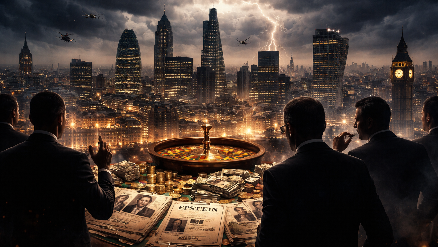 ロンドン金融街が震えている——エプスタイン文書が暴く「世界を動かすカジノの番人たち」の正体
