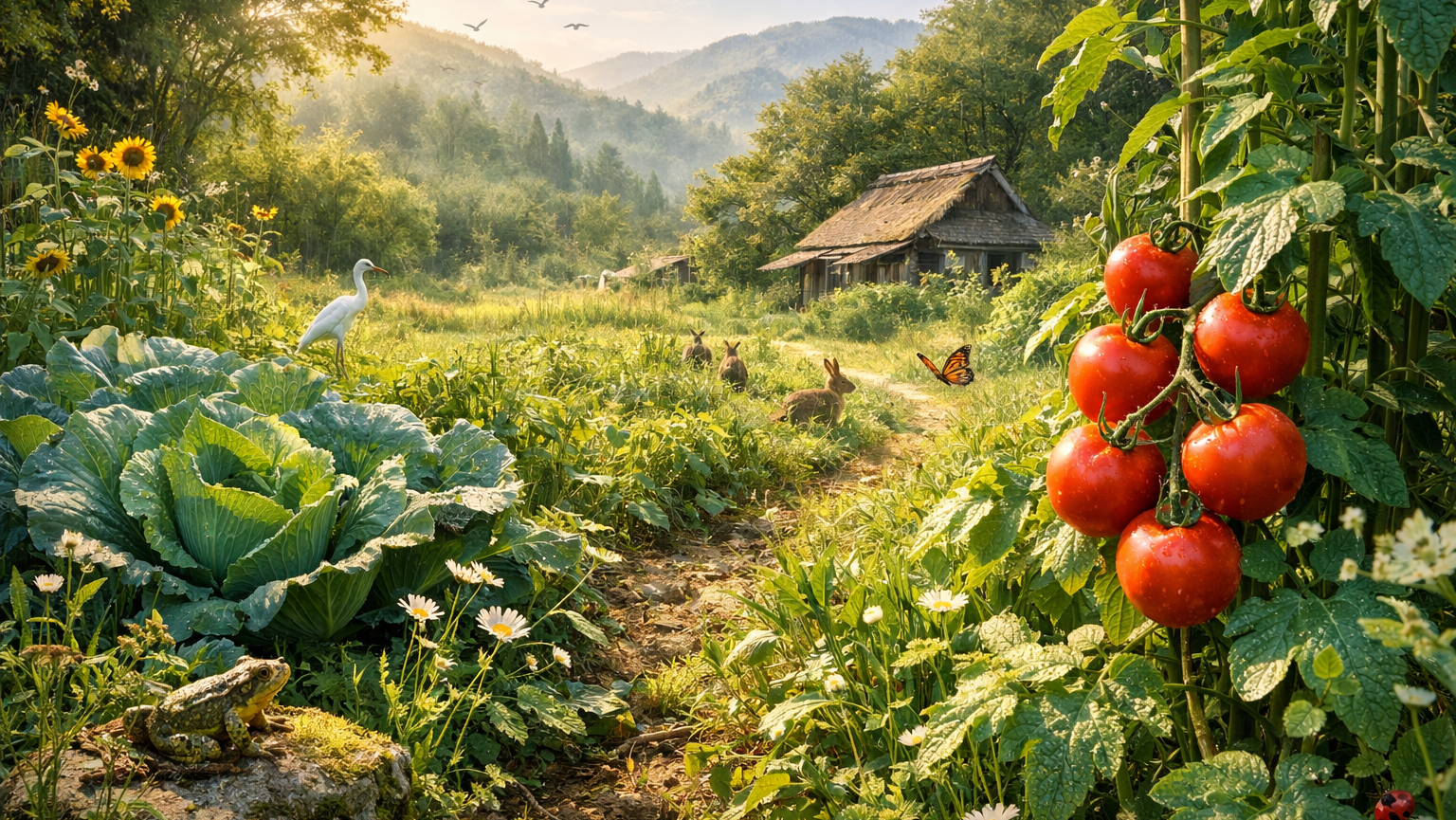 「やらなくて良くなる」が最強の農法だった——自然農10年で気づいた、畑が勝手に育つ驚きの仕組み