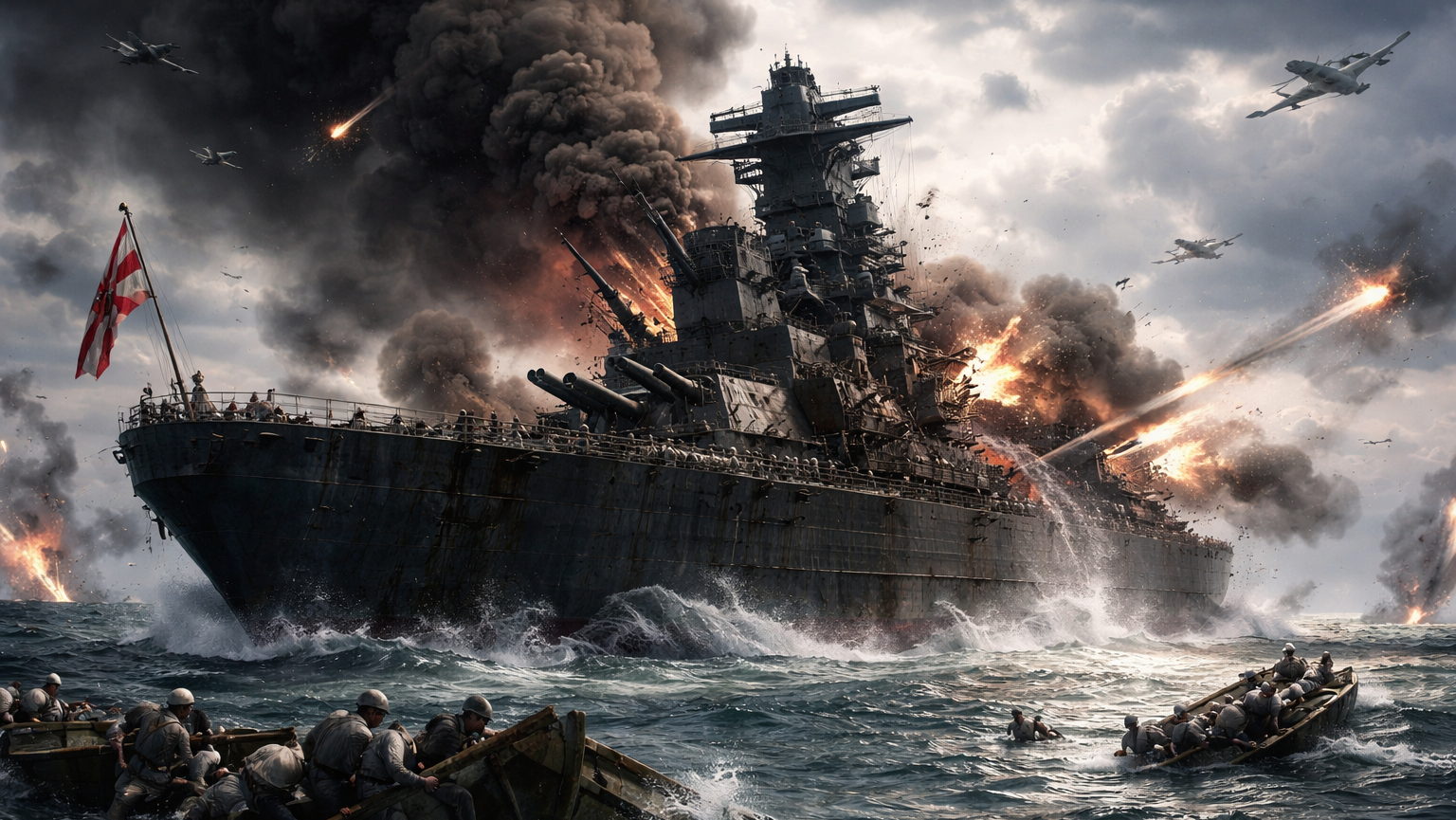 4月7日、戦艦大和が沈んだ日——世界最強の鋼鉄の巨人が最後に見せた、日本人の覚悟