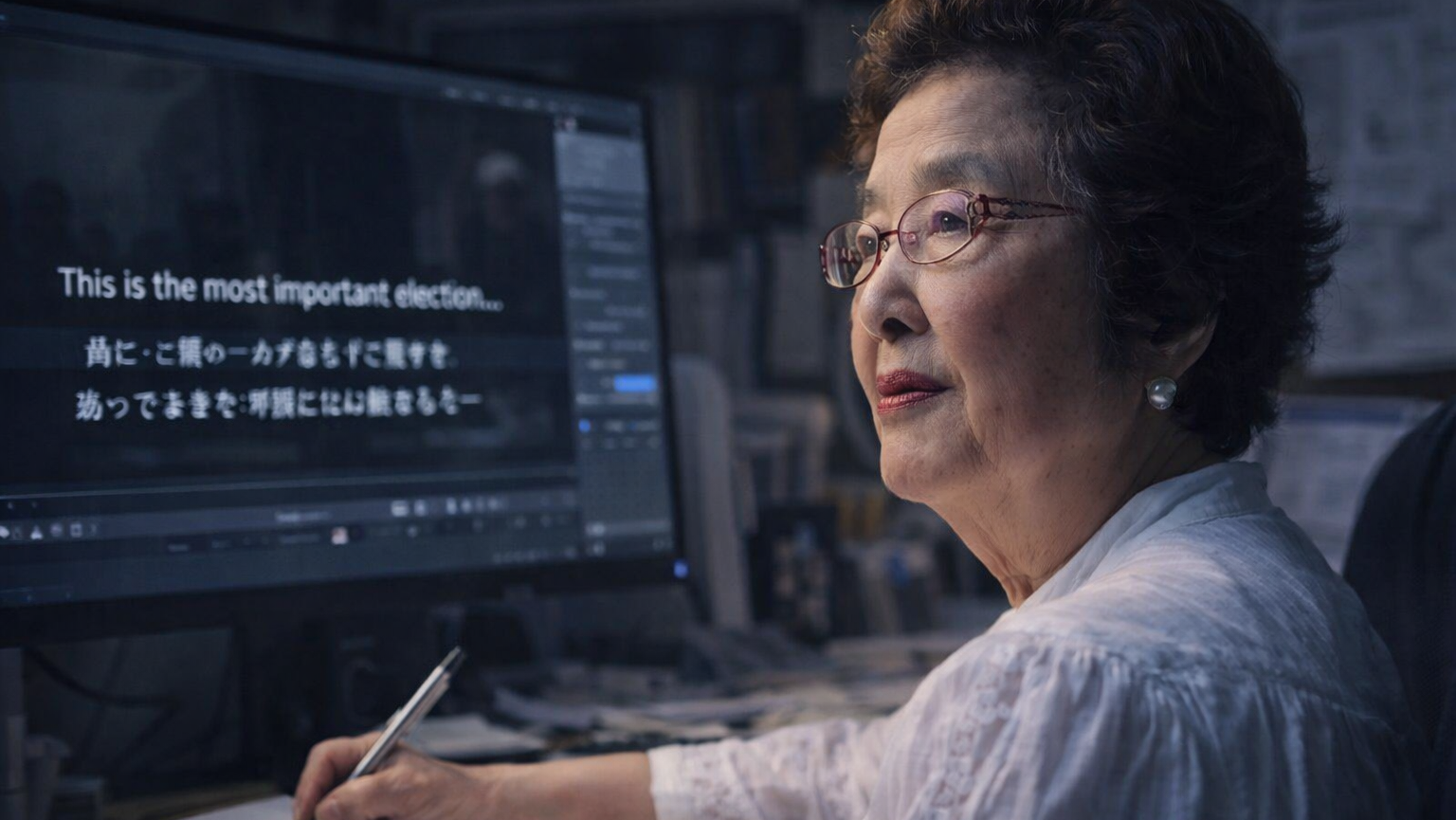 「日本語が消える日」——映画字幕翻訳の巨匠・戸田奈津子が警告する、言語崩壊という静かなる陰謀