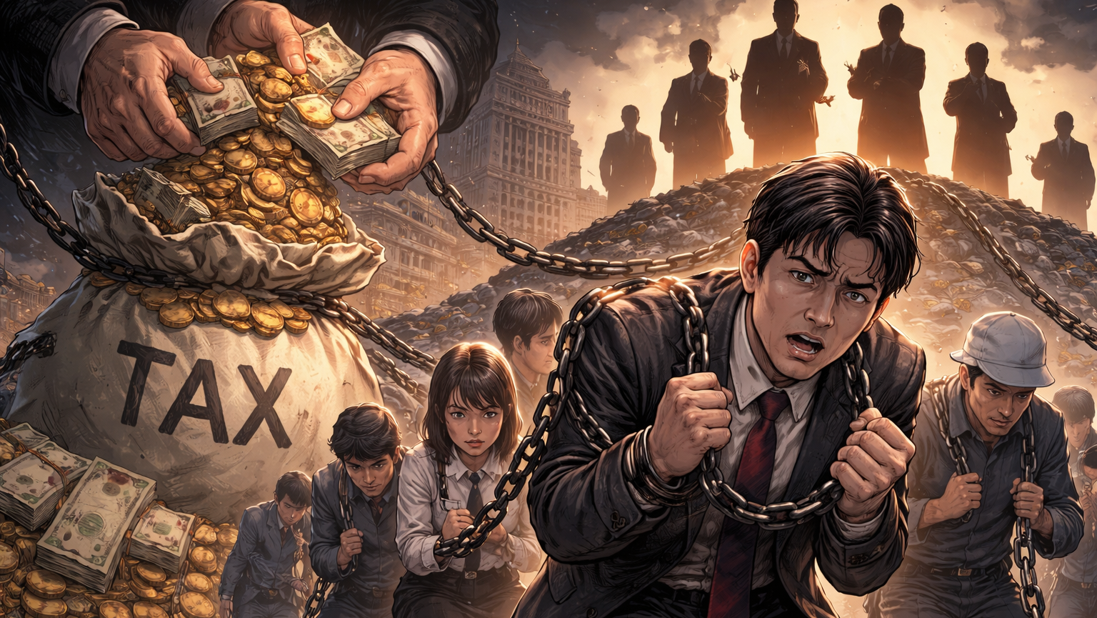 「奴隷の奴隷」として生きる日本人――あなたの税金と労働は、誰のために使われているのか？