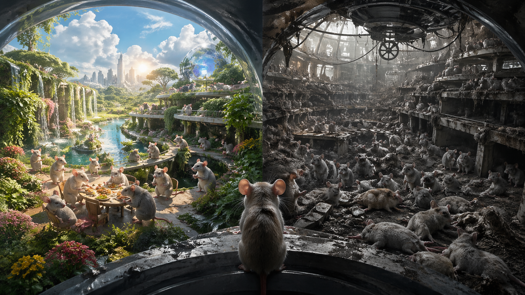 ネズミの楽園は、なぜ「地獄」になったのか——25回すべて、同じ結末だった