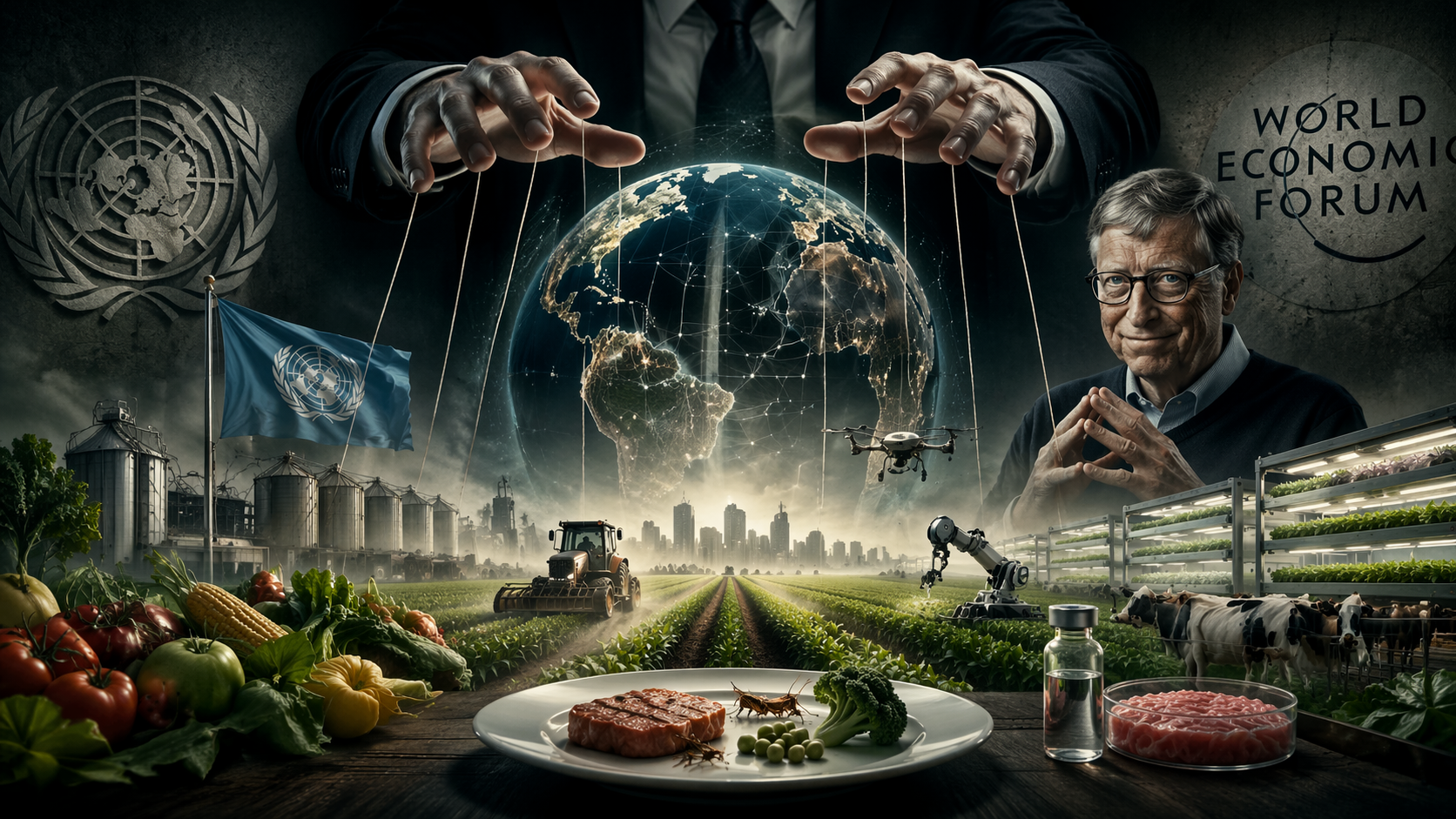 あなたの食卓は、すでに誰かに管理されているかもしれない。