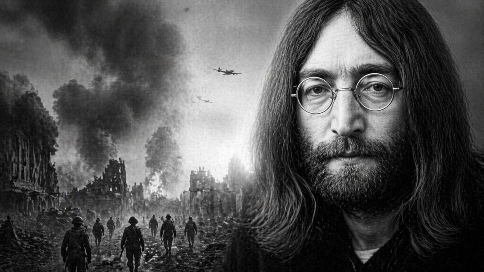 「あなたが望めば戦争は終わる」――ジョン・レノンが国家に消されかけた、平和という名の革命