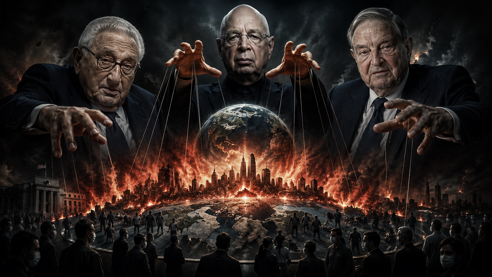 「管理できない世界は火の海にする」――キッシンジャーとシュワブが仕掛けた“影の計画”とは？