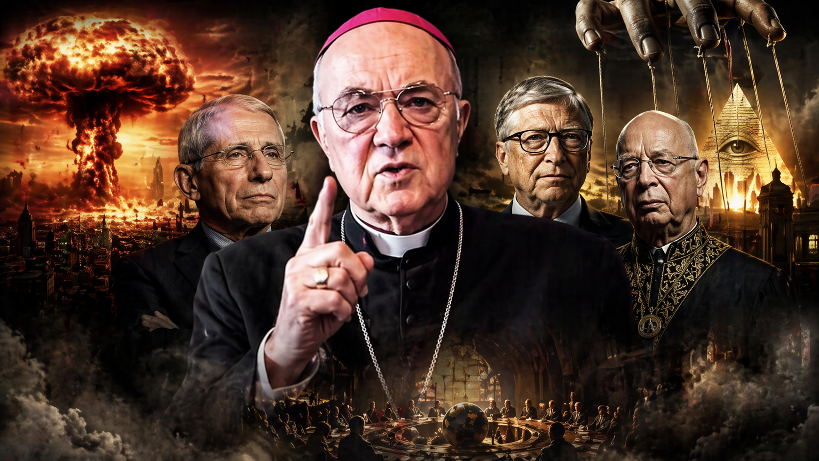 「神の使者か、狂信者か」― カトリック大司教が実名で告発した"世界支配の設計者たち"