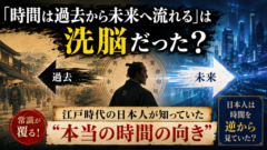 「時間は過去から未来へ流れる」は洗脳だった？　江戸時代の日本人が知っていた"本当の時間の向き"